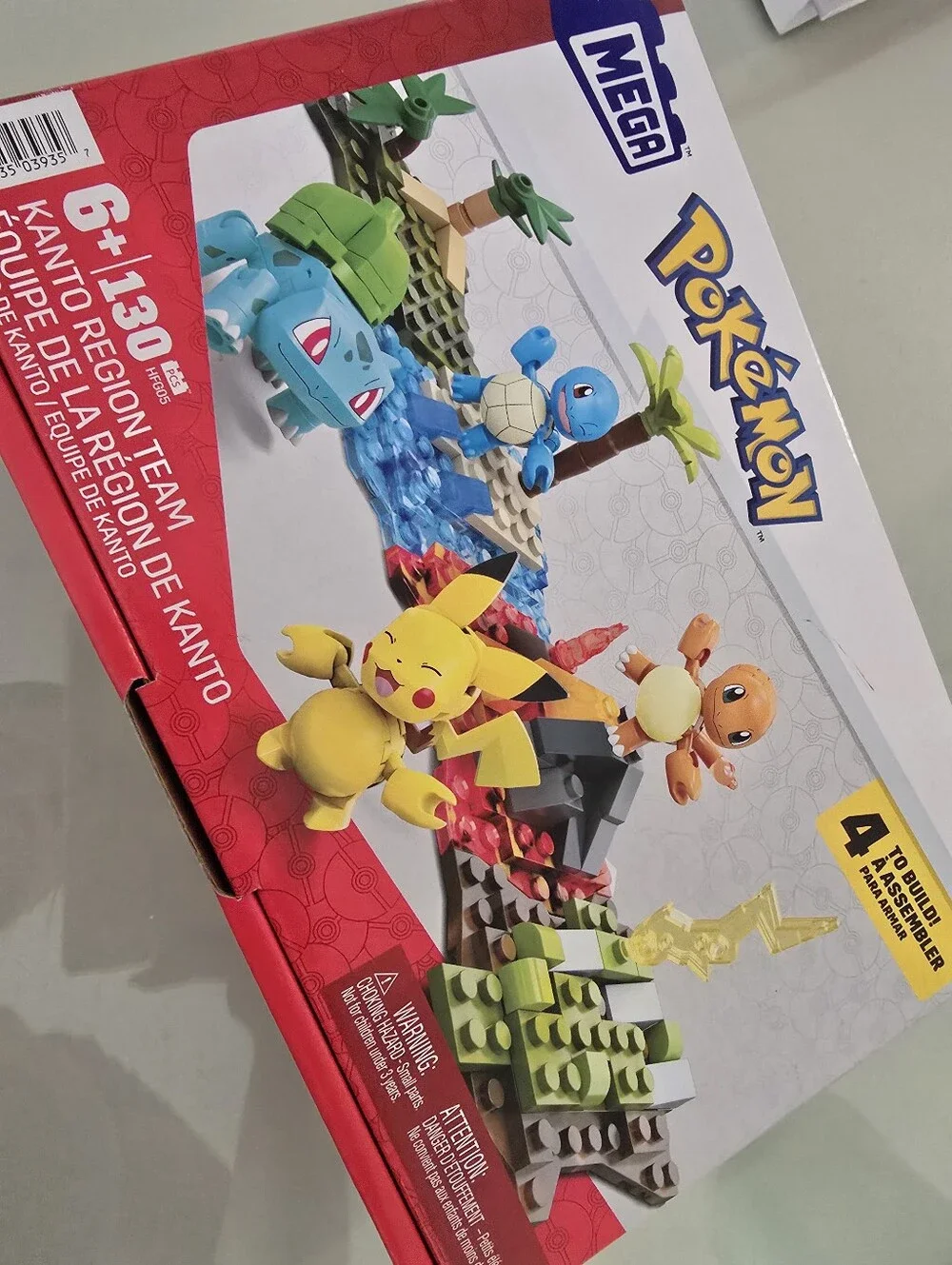 MEGA Pokemon Building Set Kanto Region